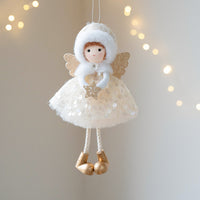 Christmas Winter Angel Girl Ornaments