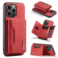 Two-in-one Leather Magnetic Wallet iPhone Case