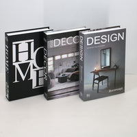 Minimalist Fake Book Coffee Table Decoration Photography Props English Simple Decorative Book