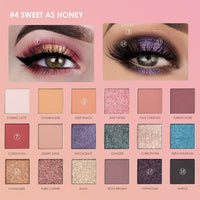 Sweet As Honey 18-colors Eyeshadow Palette