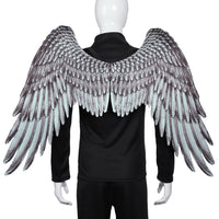 Ailes d'ange 3D d'Halloween, ailes de cosplay pour fête à thème Mardi Gras (enfant/adulte)