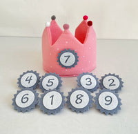 Korean Ins Style Children's Birthday Hat Crown Ball Party Theme Hat Photography Photo Props