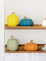 Vase décoratif simple et moderne de citrouille de récolte d'automne