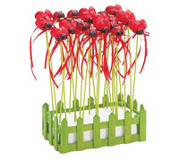 Resin Ladybug Picks (Set of 2)