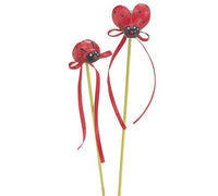 Resin Ladybug Picks (Set of 2)