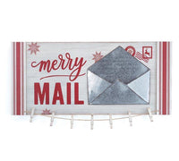 Merry Mail Christmas Card Wall Hanging