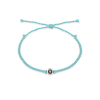 Pulsera tejida a mano con proyección de fotografías en color personalizada y creativa