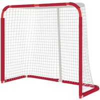 Soccer Goal, All Weather Practice Hockey Soccer Net With Steel Frame, PE Mesh For Backyard, Easy Assembly