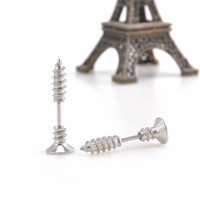 Titanium Steel Screw Earring