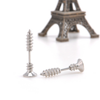 Titanium Steel Screw Earring
