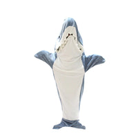 Sac de couchage à capuche super doux Shark Blanket