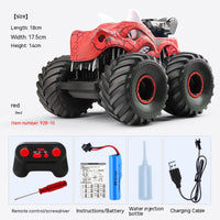 Dinosaur Spray Plastic Remote Control Car Mountain Climbing Toy Car