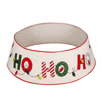 Ho Ho Ho Falda del árbol de Navidad