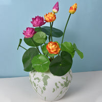 Simulation Lotus Wedding Decoration Photography Props