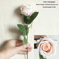 Valentine's Day Flannel Rose Fake Flower Photography Flower Shop Decorations