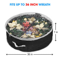 Christmas Wreath Waterproof And Dustproof Storage Bag