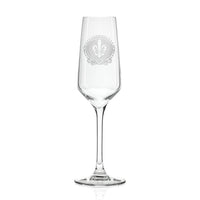Copa de champán Royal Fleur De Lis de 5,75 oz: caja de 12