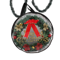 Round Pvc Transparent Wreath Storage Bag