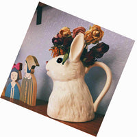 Ceramic Cute Rabbit Watering Pitcher