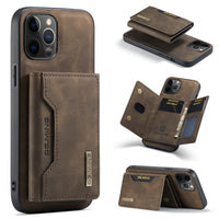 Two-in-one Leather Magnetic Wallet iPhone Case