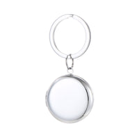 Stainless Steel Locket Keychain