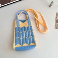 Mini Knit Shoulder Crossbody Bag