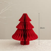 Mini decoraciones de papel expandibles para árboles de Navidad