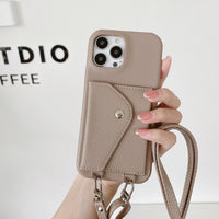 Card Holder Crossbody iPhone Case