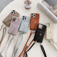 Card Holder Crossbody iPhone Case