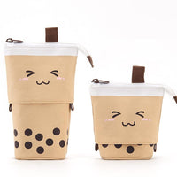 Étuis à crayons mignons Boba Bubble Milk Tea