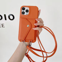 Card Holder Crossbody iPhone Case