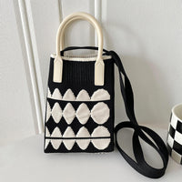 Mini Knit Shoulder Crossbody Bag