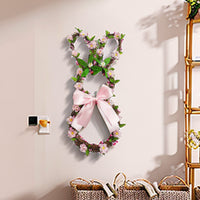 Easter Rabbit Shape Wreath