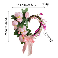 Valentine's Day Vine Heart Wreath