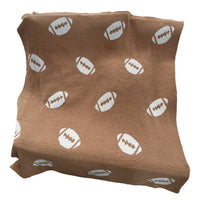 Football Velvet Blanket Knitted Jacquard