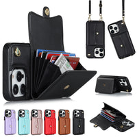 Crossbody Card Holder iPhone Case Multi-function Card Holder