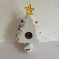 Luces nocturnas de cerámica para árboles de Navidad