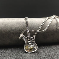 Retro Guitar Pendant