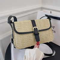 Summer Straw Shoulder Bag