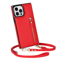 Multi-function Crossbody Wallet iPhone Case