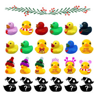 Calendario de Adviento del Pato de Goma Navideño