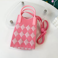 Mini Knit Shoulder Crossbody Bag