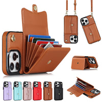 Crossbody Card Holder iPhone Case Multi-function Card Holder