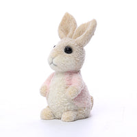 Storybook Cartoon Plush Rabbit Decoration