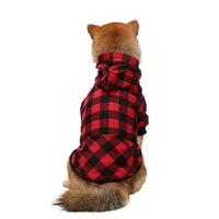 Paisley Fleece Hooded Dog Sweatshirt