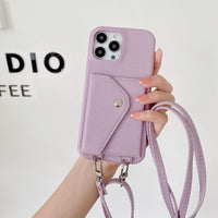 Card Holder Crossbody iPhone Case
