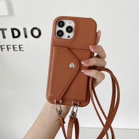 Card Holder Crossbody iPhone Case