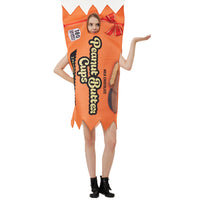 Mono de mantequilla de maní para disfraz de fiesta de Halloween