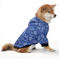 Paisley Fleece Hooded Dog Sweatshirt