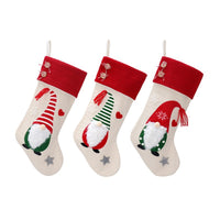 Medias navideñas de gnomo